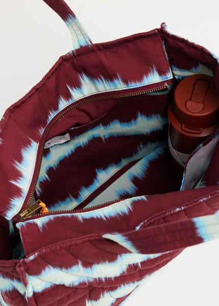 Rio Quilted Tote Bag TIE DYE