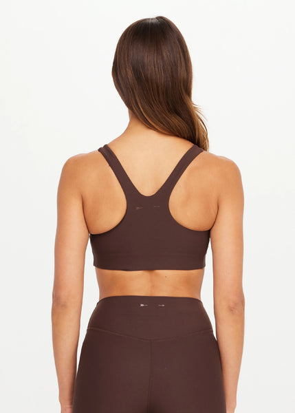 Peached Jade Racerback Bra COCOA