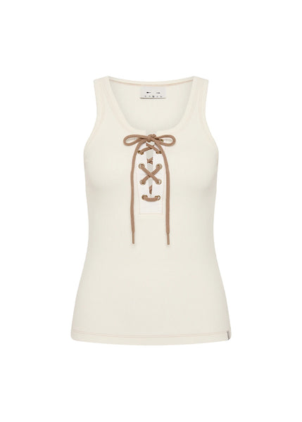 Arkana Rowan Rib Tank CREAM