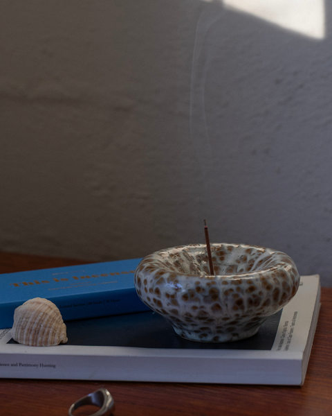 The Vessel Incense Holder SEAFOAM