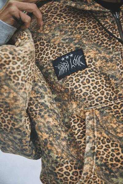 The Be Happy Leopard Padded Bomber LEOPARD