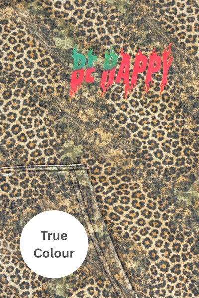 The Be Happy Leopard Padded Bomber LEOPARD