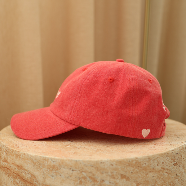 ADULT 'Darling' Cap RED