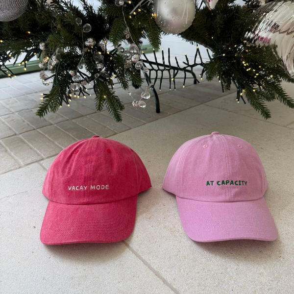 ADULT 'At Capacity' Cap STONEWASH PINK