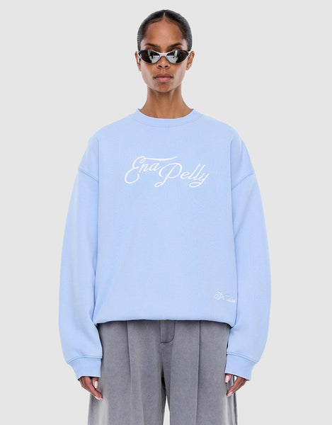 Mila Oversized Sweater SOFT BLUE