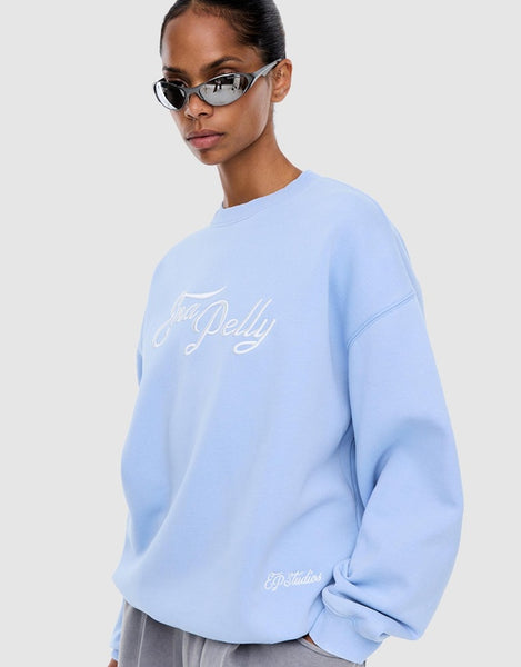 Mila Oversized Sweater SOFT BLUE
