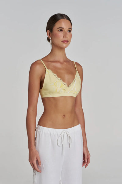 Cross Me Bralette MAGNOLIA