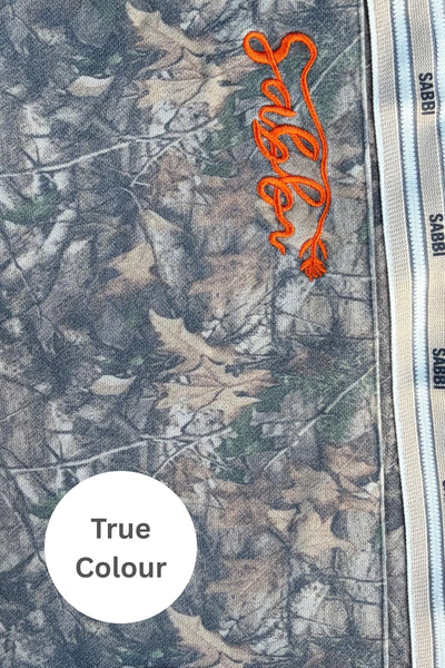 The Name Yourself Barrel-Leg Trackpants TREE CAMO