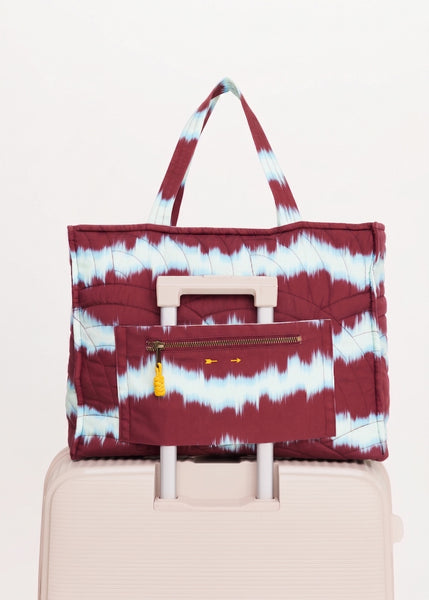 Rio Quilted Tote Bag TIE DYE