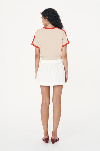 Jessica Cargo Mini Skirt CREME