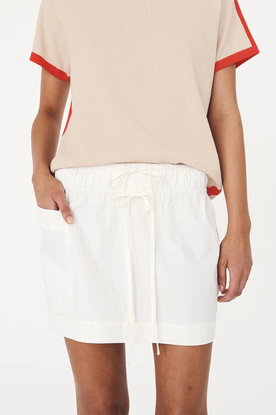 Jessica Cargo Mini Skirt CREME
