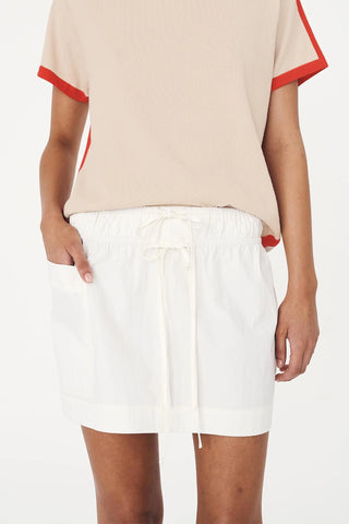 Jessica Cargo Mini Skirt CREME