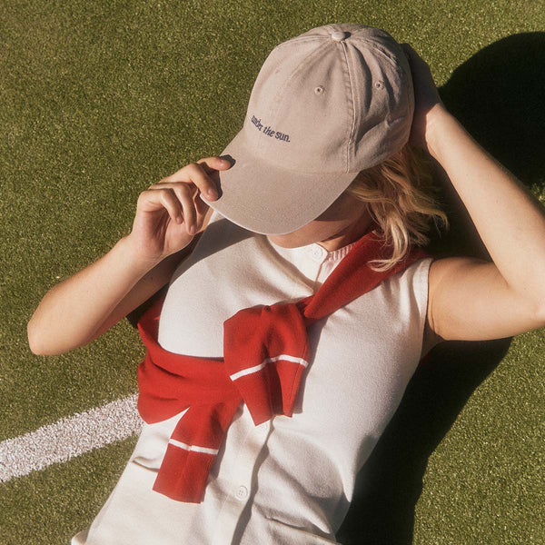 Under the Sun Logo Cap MUSHROOM