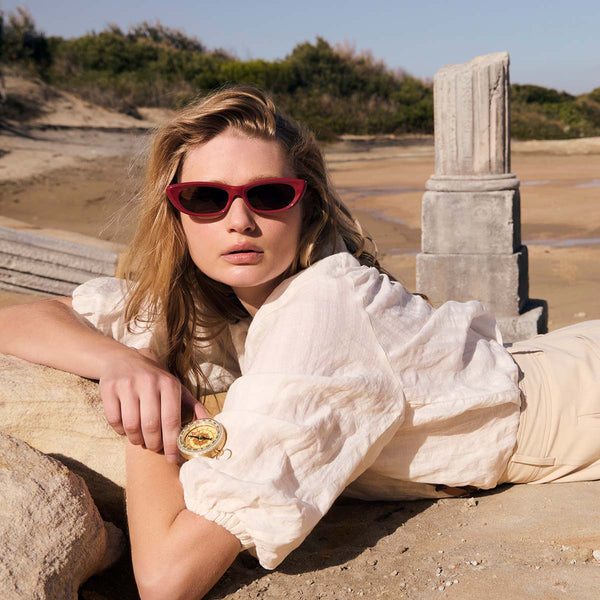 Sidelines Sunglasses CHERRY