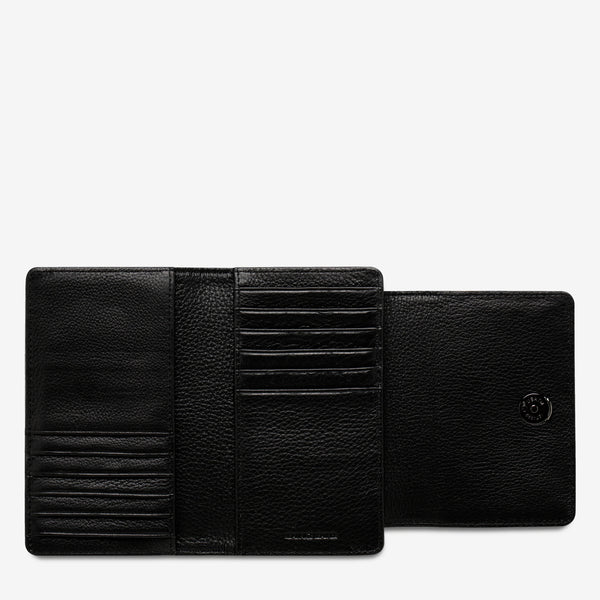 Visions Leather Wallet BLACK