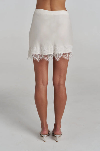 Florence Mini Skirt WHITE