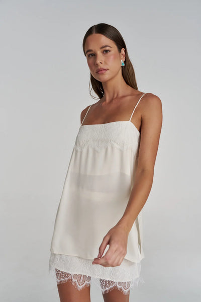 Florence Mini Skirt WHITE