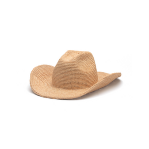 Duke Straw Raffia Cowboy Hat