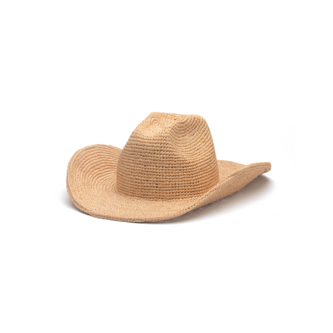 Duke Straw Raffia Cowboy Hat