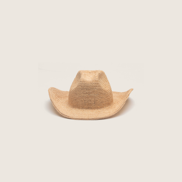 Duke Straw Raffia Cowboy Hat