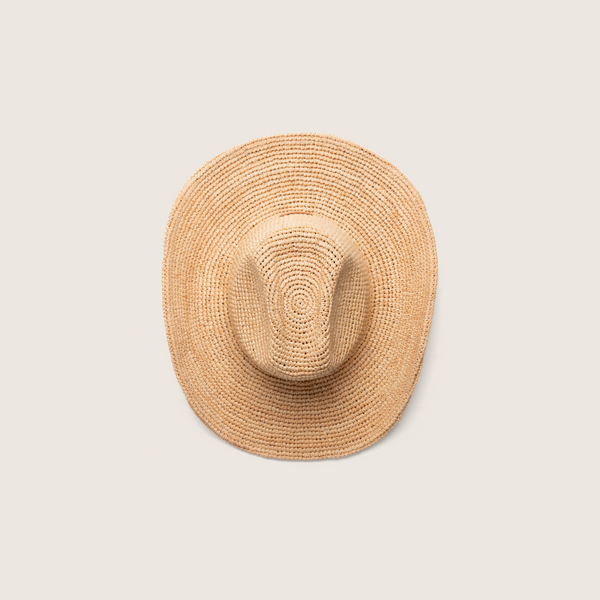 Duke Straw Raffia Cowboy Hat