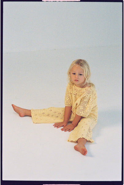 Filet Crochet Top BUTTER