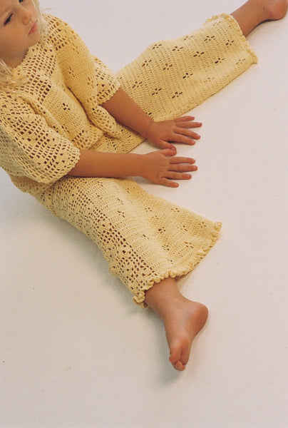 Filet Crochet Top BUTTER
