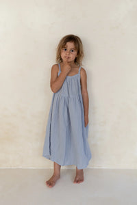 Darcy Dress PALE INDIGO