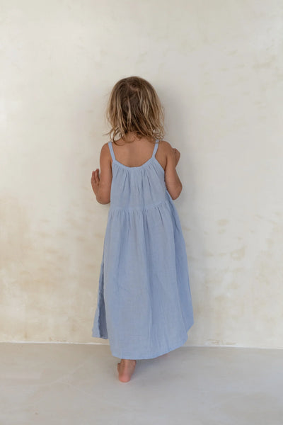 Darcy Dress PALE INDIGO