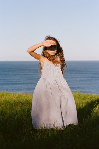 Darcy Dress PALE INDIGO