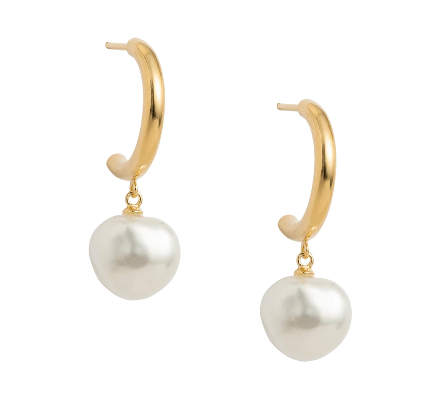 Pearl Drop 18K GOLD PLATED