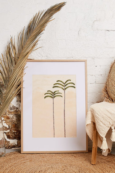Desert Palms Print