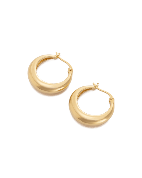 Glow Hoops 18K GOLD PLATED
