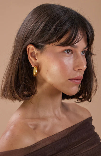 Dina Hoops 18K GOLD VERMEIL