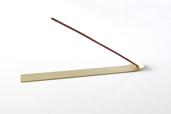 Gold Incense Holder by Kristy Lief